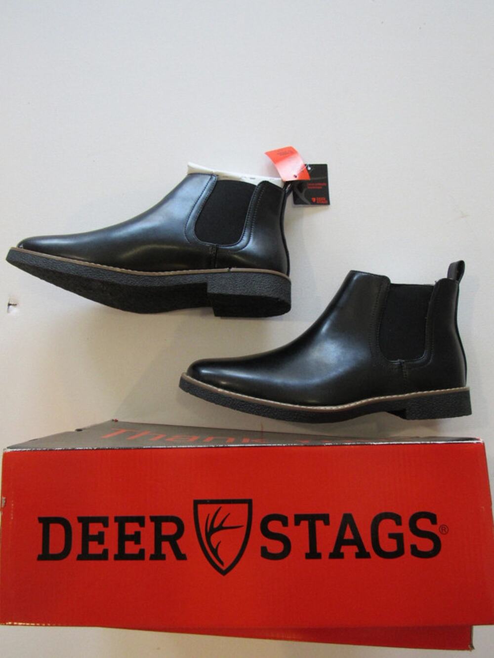 Deer Stags Black Rockland Boots